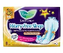 LAURIER WORRY FREE SLEEP WITH GATHERS 40CM(8PADS)  
