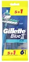 GILLETTE BLUE 3 RAZOR 6PCS